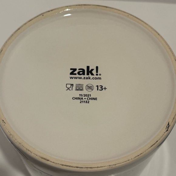 Zak! Peanuts Snoopy Woodstock Large Ceramic Cookie Break Cookie Jar READ - Picture 7 of 8